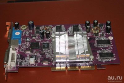 Лот: 8503458. Фото: 1. Видеокарта Nvidia gForce4 Ti 4200. Видеокарты