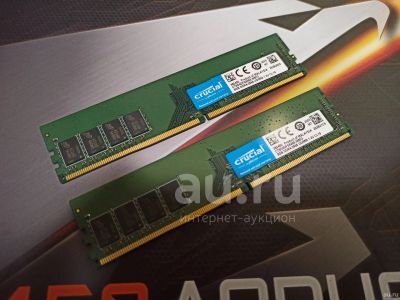 Лот: 19529757. Фото: 1. Оперативная память 16Gb DDR4 Crucial... Оперативная память
