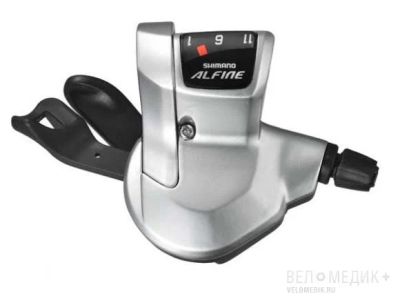 Лот: 12205523. Фото: 1. Шифтер Shimano Alfine S700, сереб... Запчасти