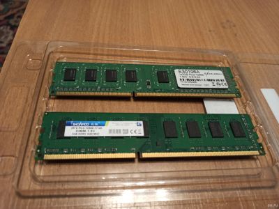 Лот: 15242170. Фото: 1. Оперативная память DDR3 2gb+2gb... Оперативная память