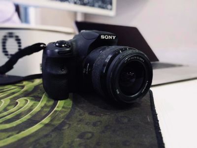 Лот: 10634697. Фото: 1. Sony A-58 55mm. Цифровые зеркальные