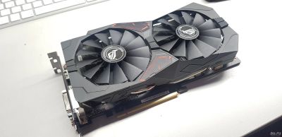 Лот: 15320959. Фото: 1. Asus 1050ti Strix 4gb гарантия... Видеокарты
