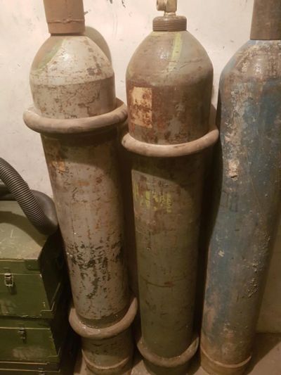 Лот: 10226188. Фото: 1. Баллон аргон полный. Баллоны, газ в баллонах