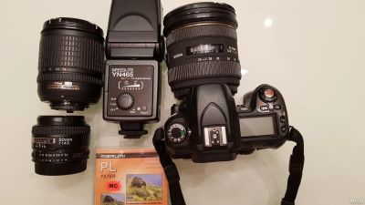 Лот: 13316851. Фото: 1. Nikon D80 kit 18-135. Цифровые зеркальные