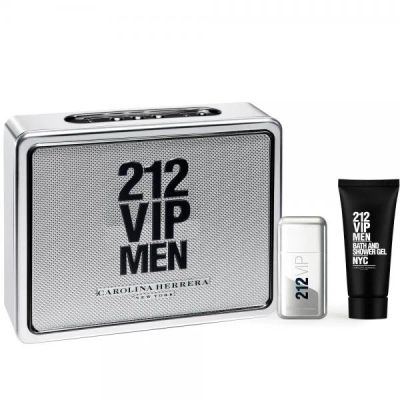 Лот: 12823395. Фото: 1. Carolina Herrera 212 Vip Men Набор... Мужская парфюмерия