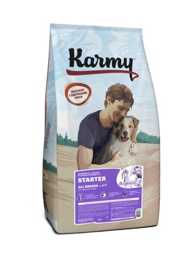 Лот: 18288293. Фото: 1. Karmy (Карми) Starter All Breeds... Корма