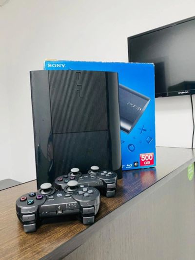 Лот: 16875285. Фото: 1. PlayStation 3 Super Slim 500GB... Игровые приставки, консоли