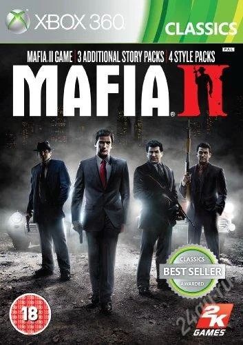 Лот: 2161002. Фото: 1. Mafia II (Xbox 360) полностью... Игры для консолей