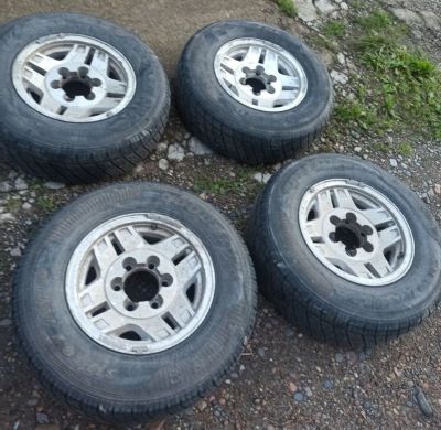 Лот: 23571641. Фото: 1. Колеса r15 toyota surf. Шины