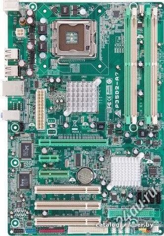 Лот: 1400113. Фото: 1. почти целый комп biostar p35d2-a7... Материнские платы