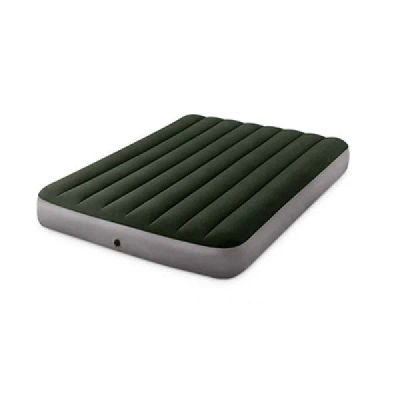 Лот: 16126145. Фото: 1. INTEX Кровать надувная DOWNY BED... Спальные мешки, надувные кровати, коврики туристические