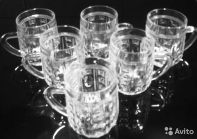 Лот: 7440576. Фото: 1. Хрустальные кружечки из СССР... Кружки, стаканы, бокалы
