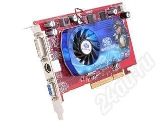 Лот: 189304. Фото: 1. Видеокарта AGP 512MB 128BIT Radeon... Видеокарты