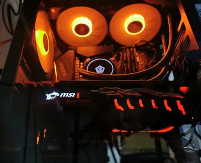 Лот: 17804376. Фото: 1. Видеокарта MSI GTX 1070 Ti. Видеокарты