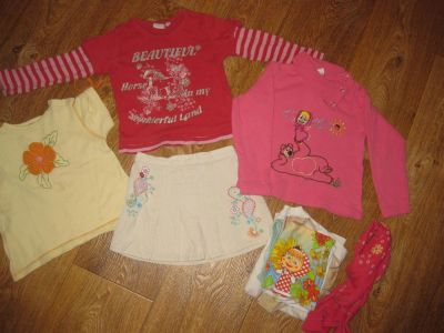Лот: 3032736. Фото: 1. Одежда на девочку 2-3 лет р.92-98... Рубашки, блузки, водолазки