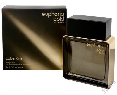 Лот: 5951780. Фото: 1. Euphoria Gold Men от Calvin Klein... Мужская парфюмерия