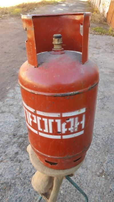 Лот: 12522777. Фото: 1. Баллон газовый 27 л (2). Баллоны, газ в баллонах