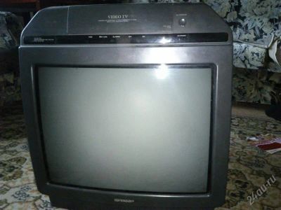 Лот: 1442497. Фото: 1. Телевизор Sharp (Видеодвойка,с... Телевизоры