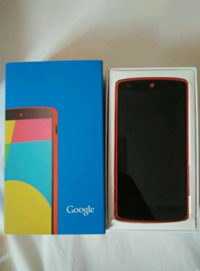 Лот: 9591611. Фото: 1. LG nexus 5, 16 гб. Red. Смартфоны