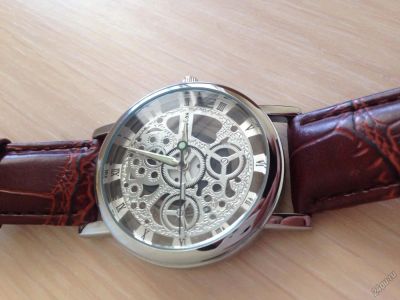 Лот: 5538752. Фото: 1. Крутые часы скелетоны с рубля... Драгоценные наручные часы