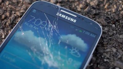 Лот: 6850860. Фото: 1. Samsung Galaxy s4 i9500 Разбито... Смартфоны