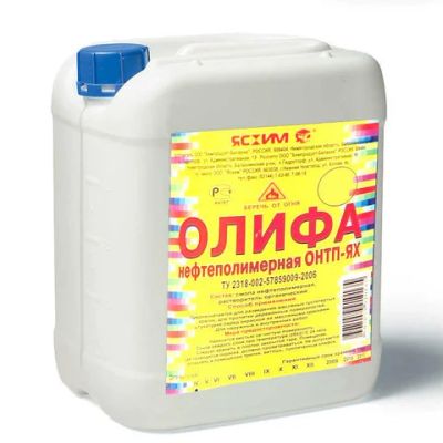 Лот: 11665329. Фото: 1. Олифа натуральная СГ 10,0л 1 сорт... Краски, лаки, растворитель