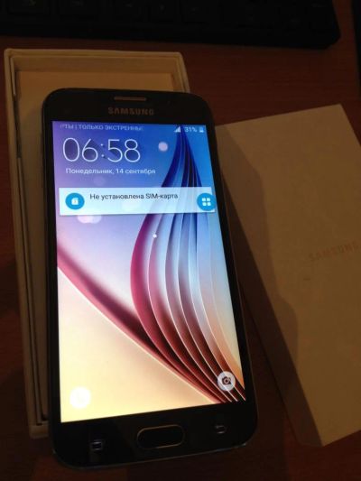 Лот: 6114582. Фото: 1. Samsung Galaxy S6 32Gb. Смартфоны