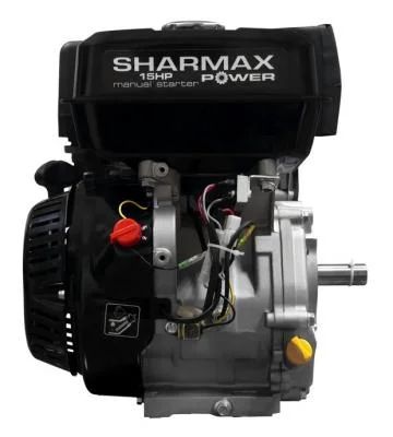 Лот: 20623343. Фото: 1. Двигатель бензиновый SHARMAX SH420-15HP... Двигатель и элементы двигателя
