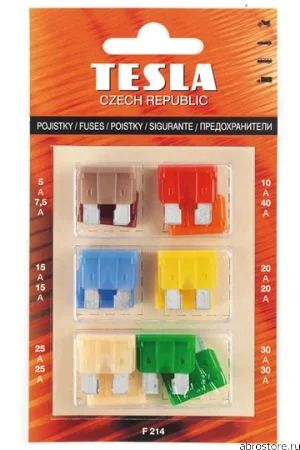 Лот: 8224324. Фото: 1. TESLA F214 набор предохранителей... Расходные материалы