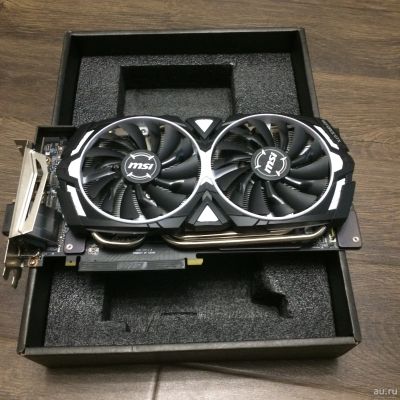 Лот: 13621508. Фото: 1. Видеокарта MSI Armror GTX1080ti... Видеокарты
