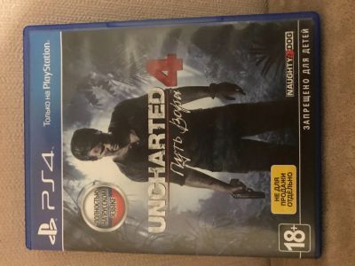 Лот: 14571380. Фото: 1. Uncharted 4. Игры для консолей