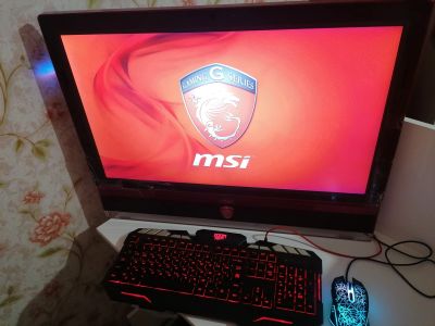 Лот: 18732299. Фото: 1. Моноблок MSI Gaming 27 6QE Core... Моноблоки