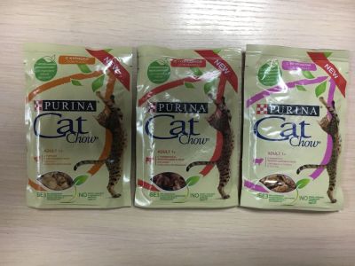 Лот: 11658639. Фото: 1. Кэт Чау эдалт 85гр. Cat Chow... Корма