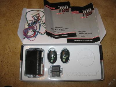 Лот: 3157182. Фото: 1. Сигнализация "mongoose AMG-700... Автомобильные сигнализации