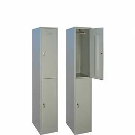 Лот: 4746211. Фото: 1. Шкаф металлический для одежды... Металлическая мебель