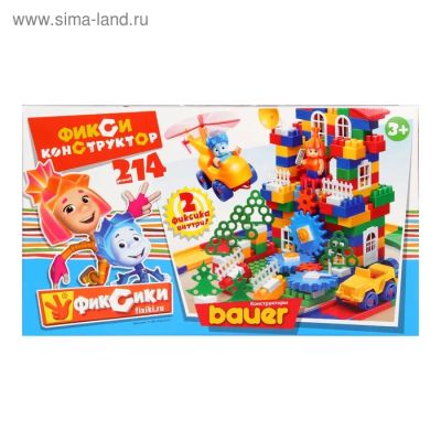 Лот: 8666447. Фото: 1. Фикси-конструктор "Симка и Нолик... Конструкторы