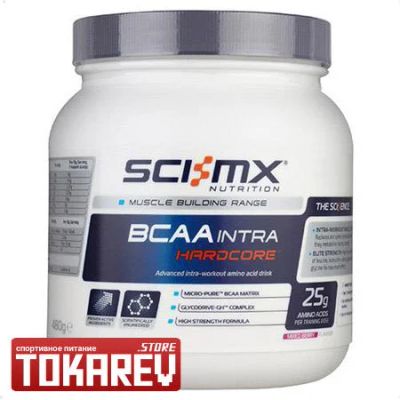 Лот: 7874542. Фото: 1. БЦАА SCI-MX BCAA Intra Hardcore... Спортивное питание, витамины