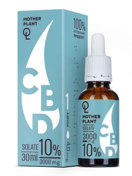 Лот: 22072236. Фото: 1. MotherPlant, CBD масло 10% «Изолят... Игрушки