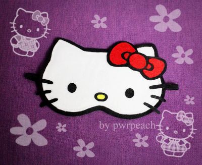 Лот: 6441258. Фото: 1. Маска для сна - Hello kitty. Другое (аксессуары)