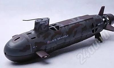 Лот: 689876. Фото: 1. Подводная лодка, с дистанционным... Судомоделизм