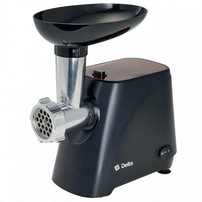 Лот: 24547969. Фото: 1. Мясорубка ДЕЛЬТА DL-6100M Black. Кухонная