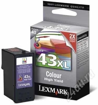 Лот: 219896. Фото: 1. lexmark 43XL. Картриджи, расходные материалы