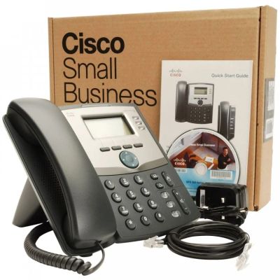 Лот: 17122579. Фото: 1. IP-телефон Cisco SPA 303. Проводные телефоны