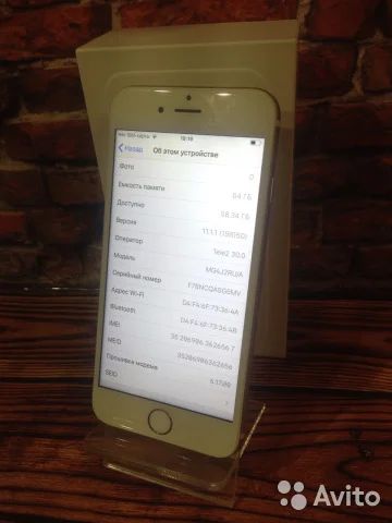 Лот: 11157386. Фото: 1. Телефон Apple Iphone 6 64gb. Смартфоны
