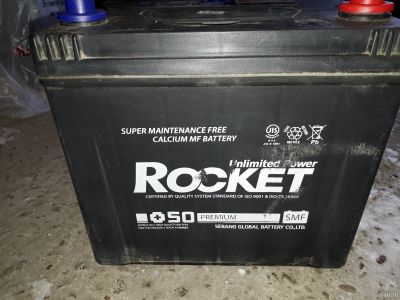 Лот: 12817559. Фото: 1. Аккумулятор б/у Rocket. Аккумуляторы