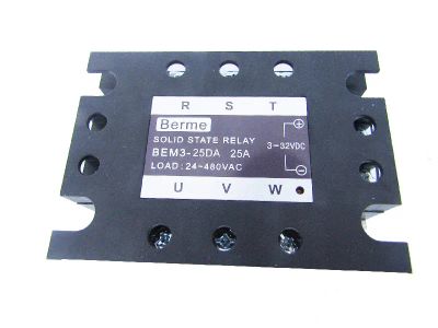 Лот: 21045002. Фото: 1. Трехфазное реле SSR - BEM3 - 25DA... Промышленное