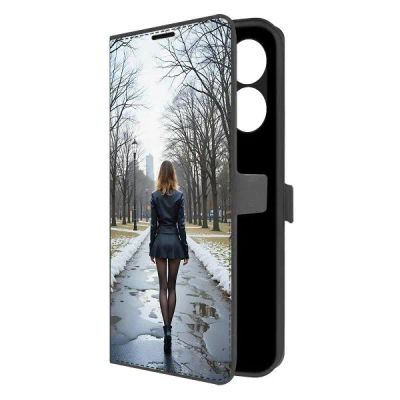 Лот: 25543594. Фото: 1. Чехол Krutoff Eco Book "Весна... Чехлы, бамперы