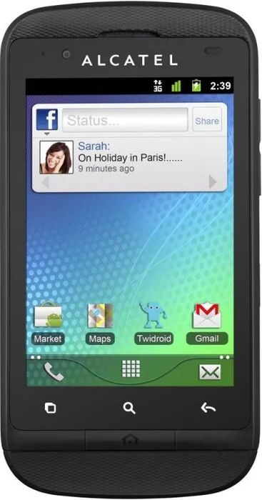 Лот: 3176982. Фото: 1. Alcatel one touch 922 неисправлен... Смартфоны