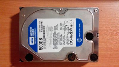 Лот: 6382381. Фото: 1. HDD Western Digital WD5000AAKS... Жёсткие диски (HDD)