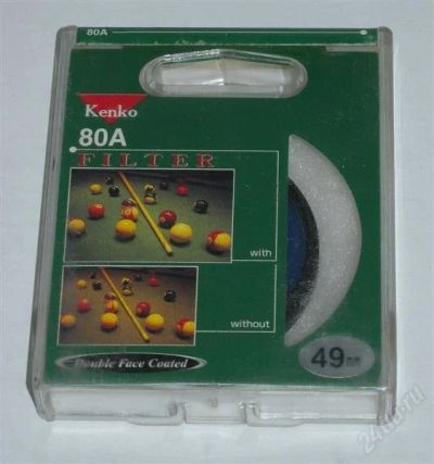 Лот: 1733145. Фото: 1. Фильтр корректирующий Kenko 80A... Светофильтры